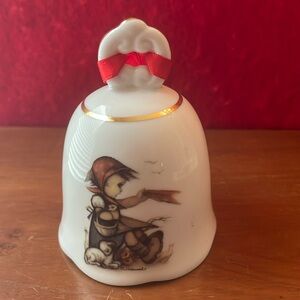 M.J. Hummel Collectible Germany Bell Ornament- “Auf Wiederseh’n! Farewell- 3.5”